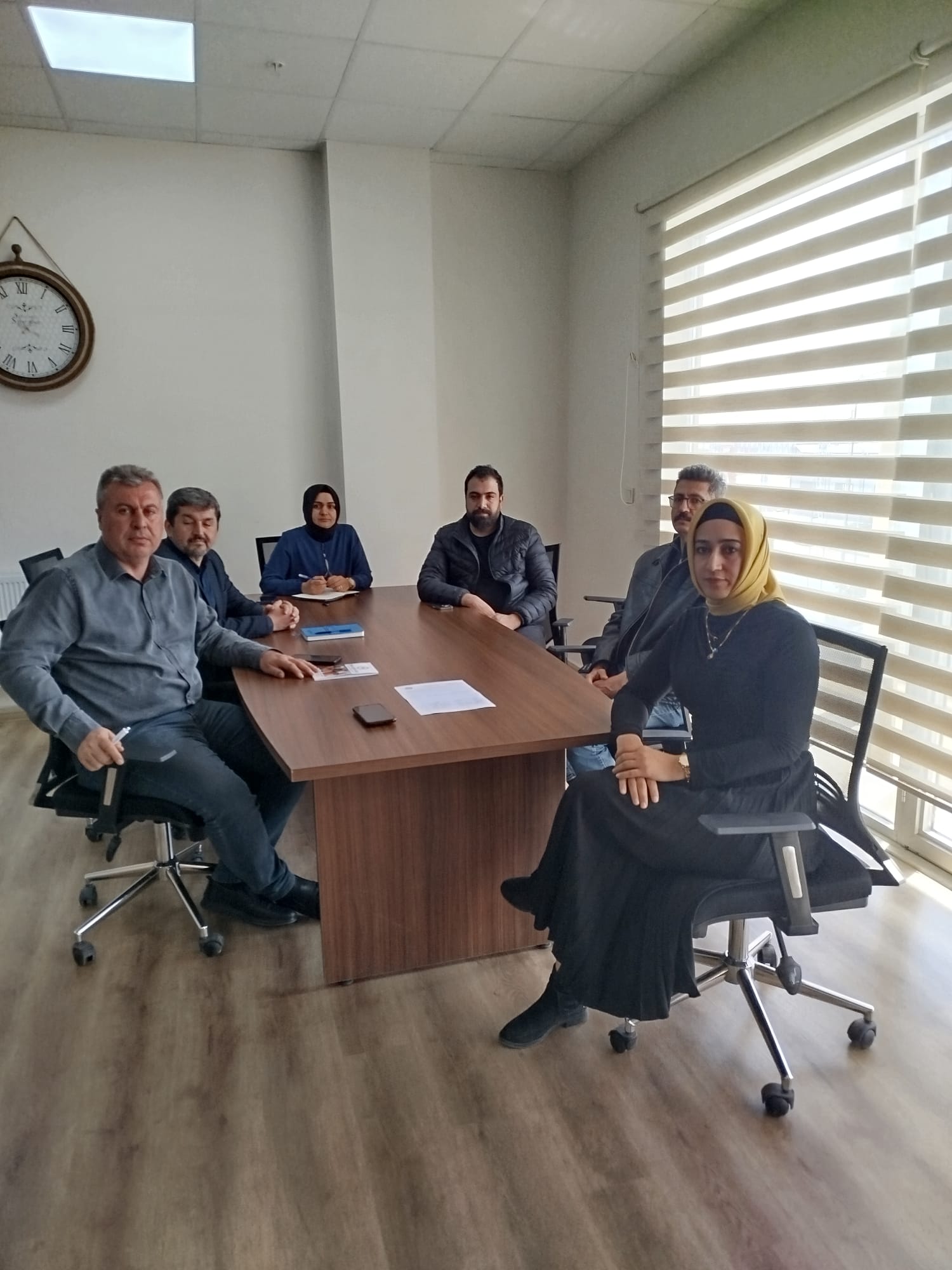 Okul Müdürümüz ve Bölüm Başkanları ile Genel Değerlendirme Toplantısı